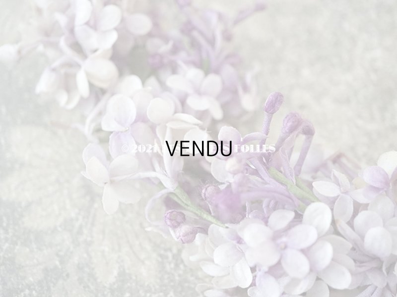 画像6: アンティーク ライラックの布花  ティアラ