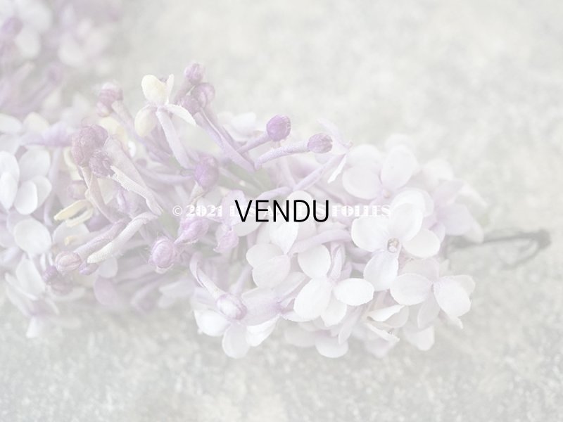 画像4: アンティーク ライラックの布花  ティアラ