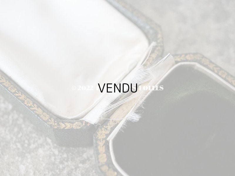 画像9: アンティーク 金彩入り ジュエリーボックス 　グリーン　ボタン用