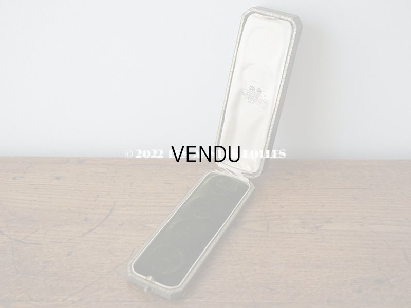 画像6: アンティーク 金彩入り ジュエリーボックス 　グリーン　ボタン用