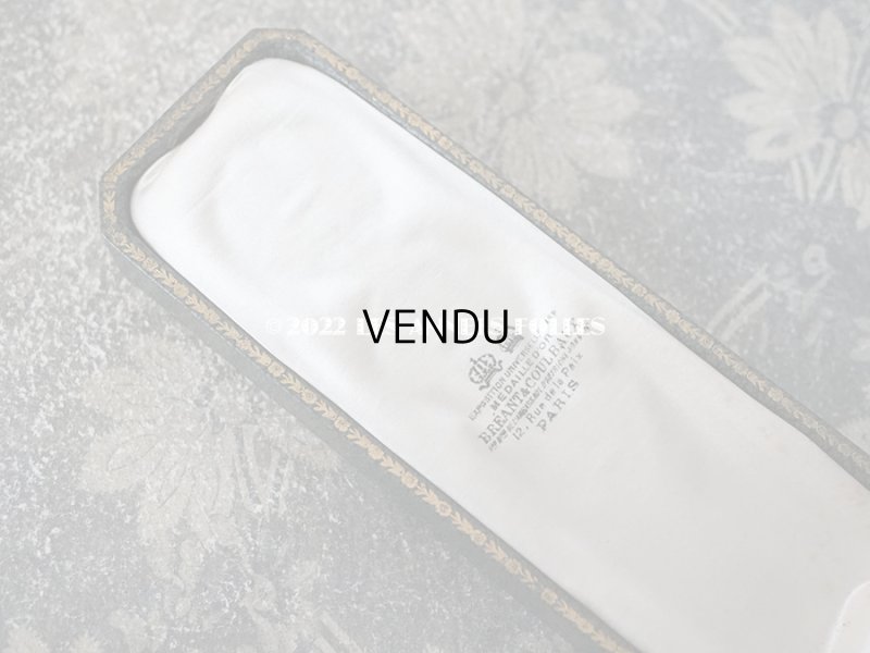 画像10: アンティーク 金彩入り ジュエリーボックス 　グリーン　ボタン用