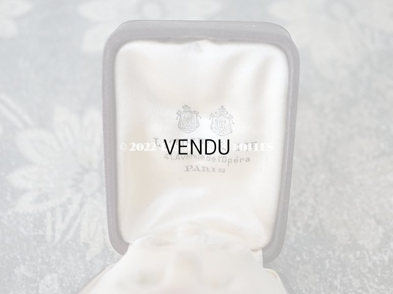 画像4: アンティーク 本革製 ジュエリーボックス  ボルドー