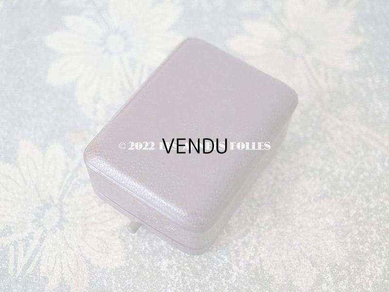 画像5: アンティーク 本革製 ジュエリーボックス  ボルドー