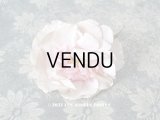 1900年代 アンティーク　薔薇の大きな布花 パウダーピンク