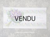 アンティーク ソープラベル 菫　SAVON EXTRA FIN AUX VIOLETTES　- ERIZMA PARIS -　