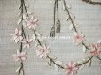画像5: アンティーク リボン刺繍のパネル 淡いピンクの花　＆　タッセル