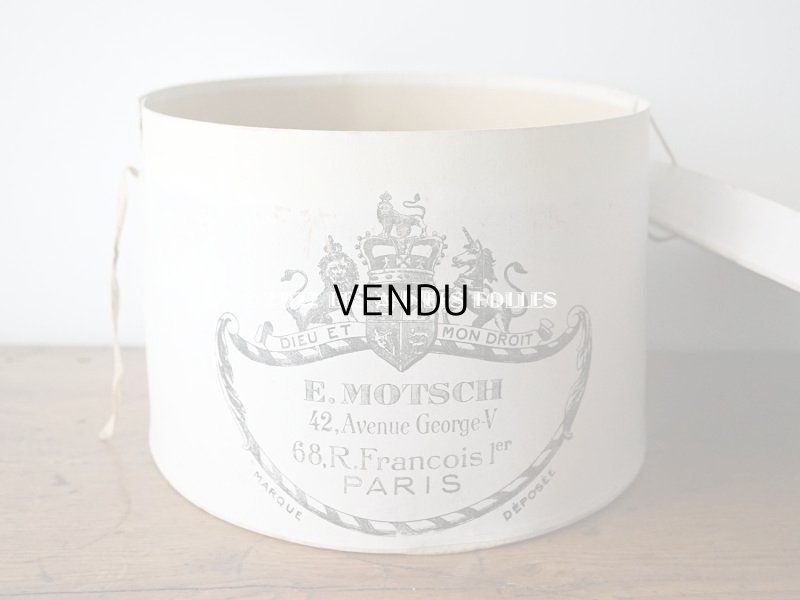 画像8: アンティーク ハットボックス - MOTSCH -