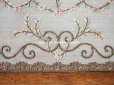 画像6: アンティーク リボン刺繍のパネル 淡いピンクの花　＆　タッセル