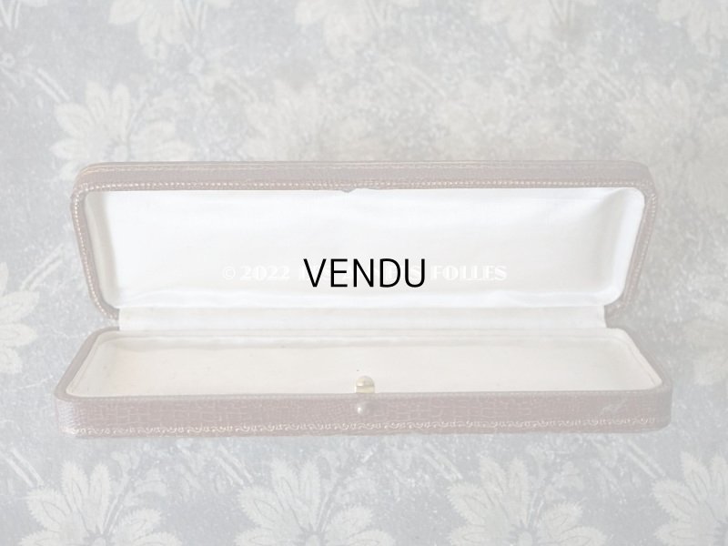 画像5: アンティーク 金彩入り ジュエリーボックス 　ブラウン