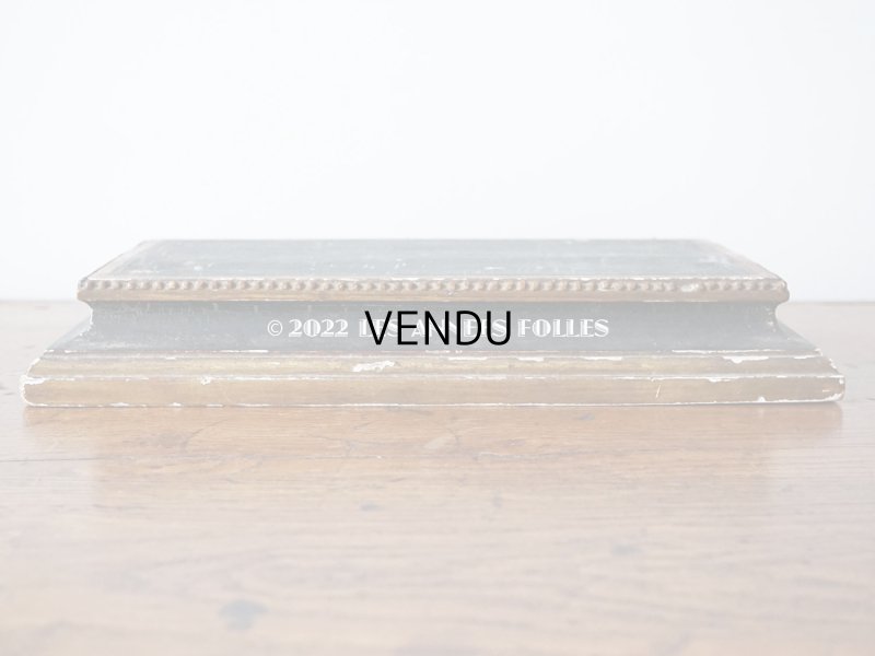 画像9: 19世紀 アンティーク  ナポレオン3世時代  黒い木製の台座