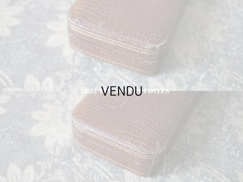 画像4: アンティーク 金彩入り ジュエリーボックス 　ブラウン