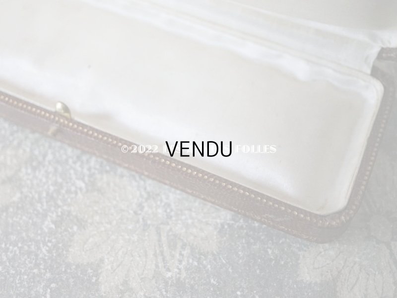 画像8: アンティーク 金彩入り ジュエリーボックス 　ブラウン