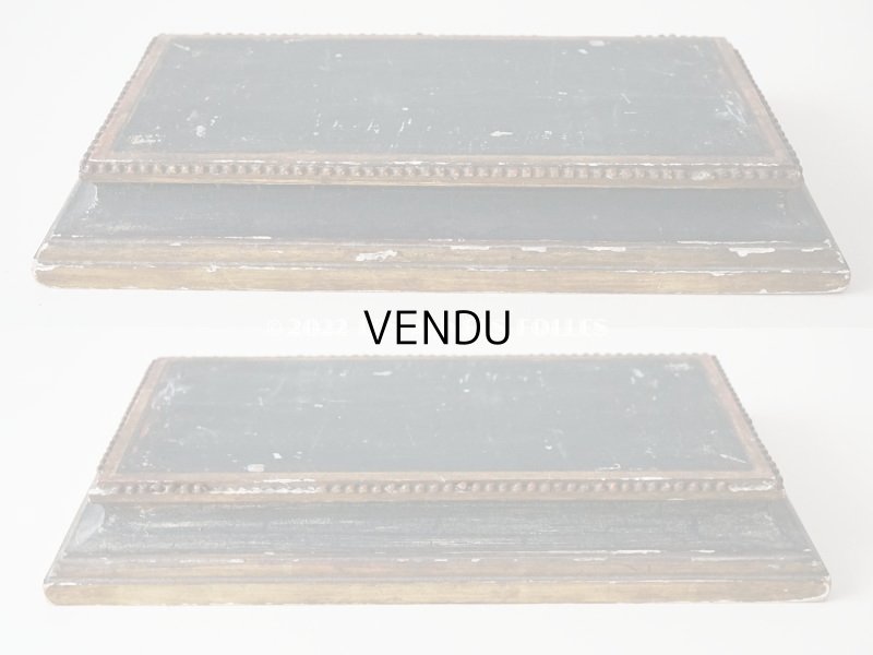 画像5: 19世紀 アンティーク  ナポレオン3世時代  黒い木製の台座