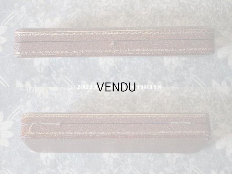 画像3: アンティーク 金彩入り ジュエリーボックス 　ブラウン