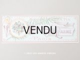 アンティーク ソープラベル 菫 SAVON EXTRA FIN AUX VIOLETTES DE PARME PARIS 
