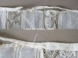 画像13: 1900年代 アンティーク 幅広40cm ドレスの裾  約2m ギャザー入り＆ヴァランシエンヌレース 