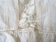 画像5: 1900年代 アンティーク 幅広40cm ドレスの裾  約2m ギャザー入り＆ヴァランシエンヌレース 