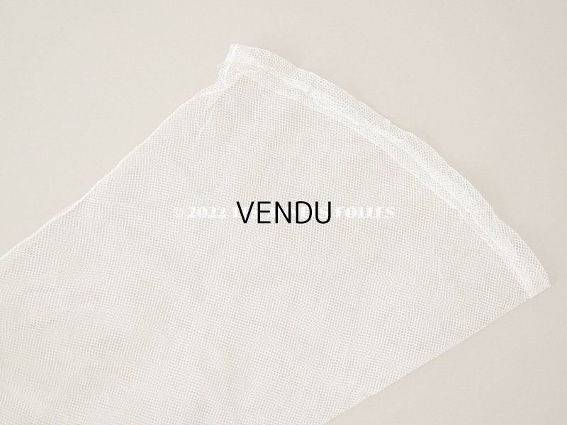 画像9: 1900年代 アンティーク ドレスの胸飾り＆付け袖　3点セット 淡いブルーのシルクリボン＆手編みのレース