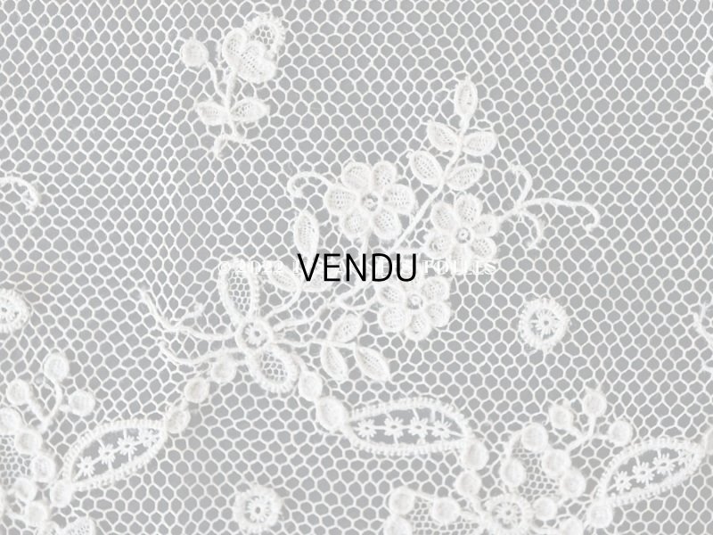 画像12: 18世紀 ルイ15世時代  アンティーク ニードルレース アランソンレース 幅広 2.2m【 ポワン・ダランソン(アランソン) 】13cm幅