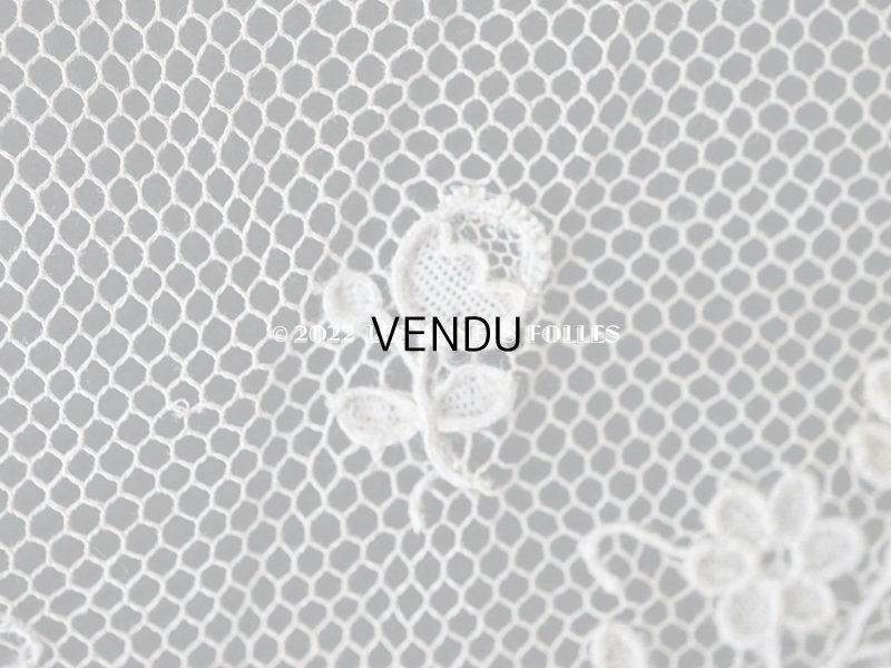 画像14: 18世紀 ルイ15世時代  アンティーク ニードルレース アランソンレース 幅広 2.2m【 ポワン・ダランソン(アランソン) 】13cm幅