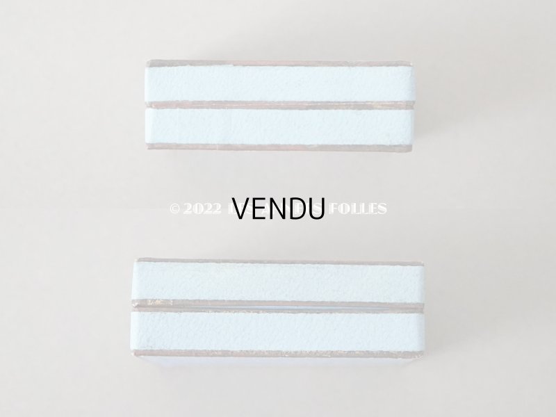 画像7: 1900年代 アンティーク ジュエリーボックス 淡いブルー