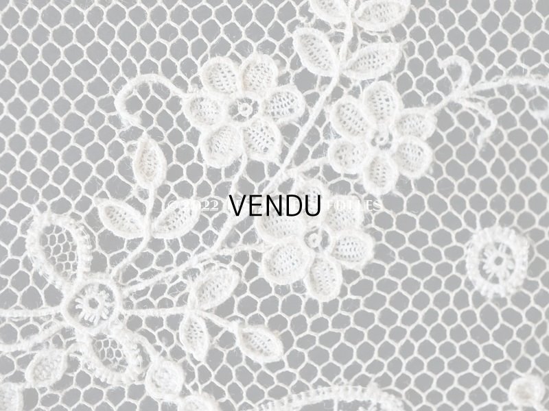 画像15: 18世紀 ルイ15世時代  アンティーク ニードルレース アランソンレース 幅広 2.2m【 ポワン・ダランソン(アランソン) 】13cm幅