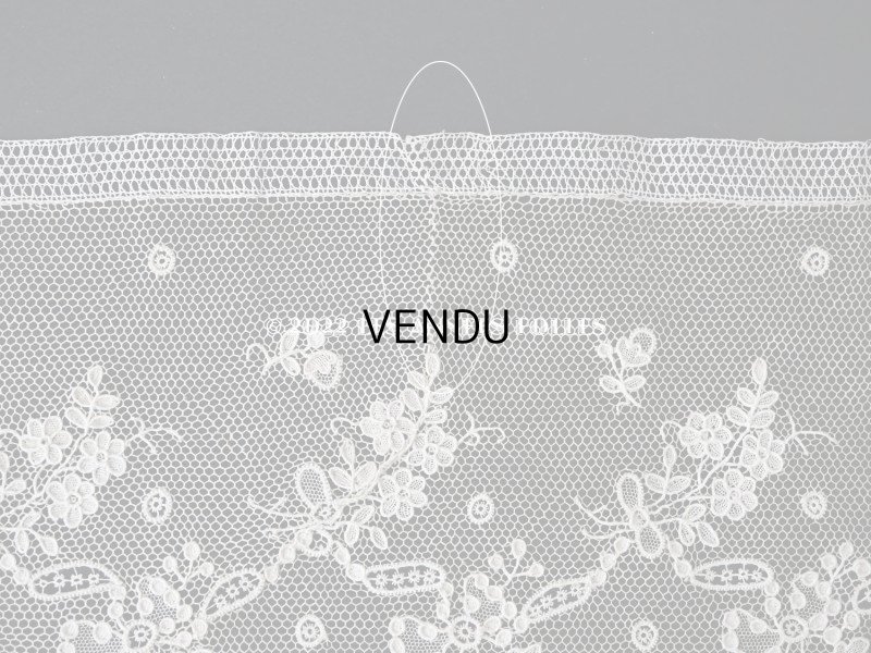 画像20: 18世紀 ルイ15世時代  アンティーク ニードルレース アランソンレース 幅広 2.2m【 ポワン・ダランソン(アランソン) 】13cm幅