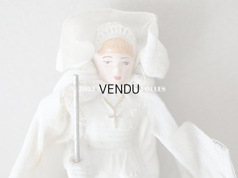 画像6: アンティーク 初聖体の石膏人形 プルミエール・コミュニオン