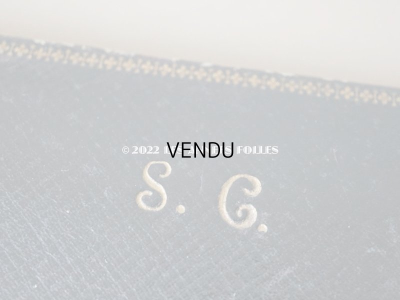 画像4: アンティーク レタリングセット用 金彩&イニシャル入りのボックス