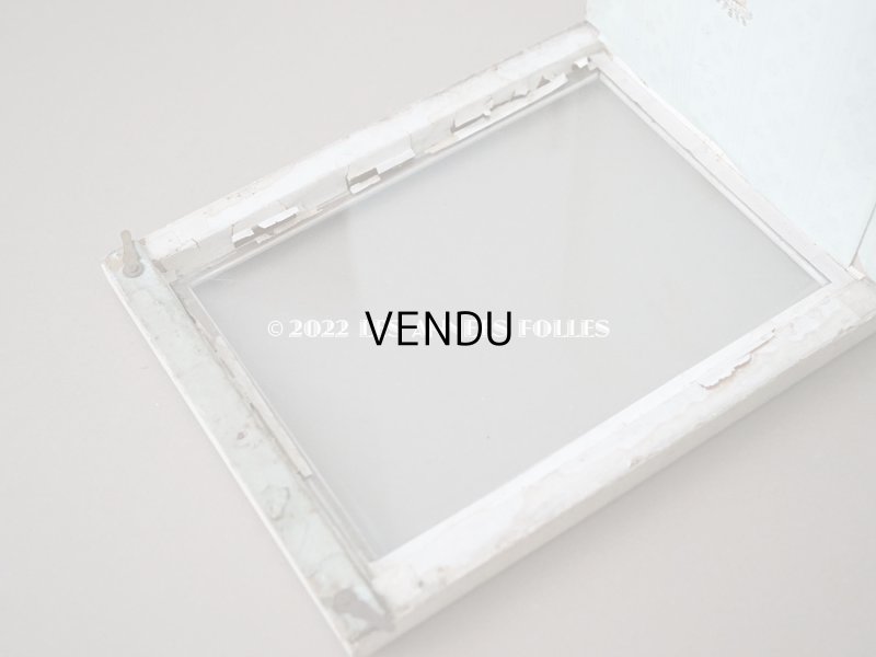 画像9: アンティーク  リボン装飾の大きなフォトフレーム　王冠のトレードマーク パリのアトリエ