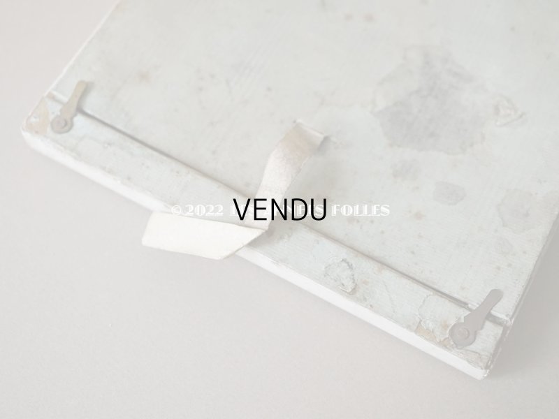 画像8: アンティーク  リボン装飾の大きなフォトフレーム　王冠のトレードマーク パリのアトリエ