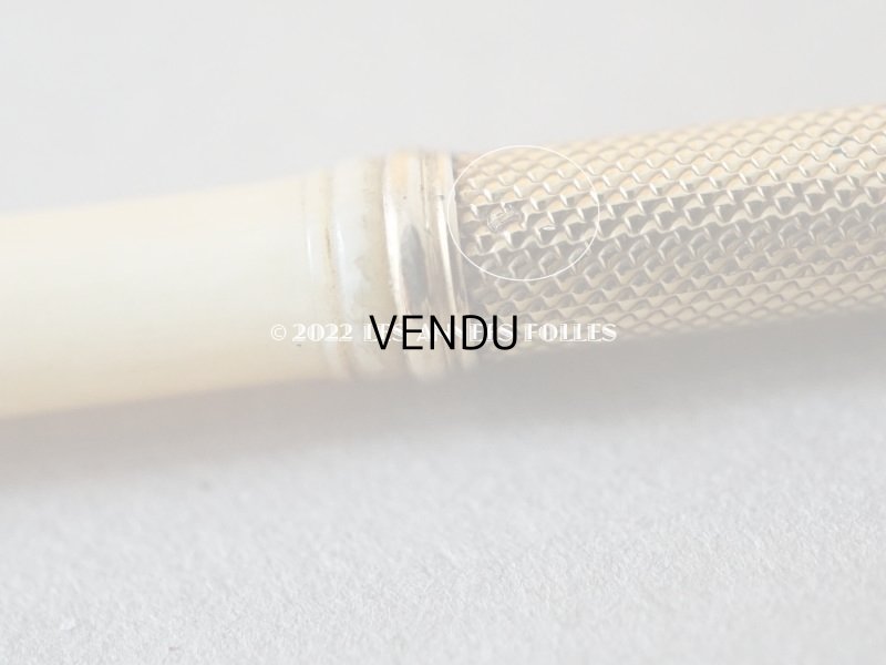 画像6: 19世紀末 アンティーク ペン軸 薔薇のモチーフ ゴールド(18K)