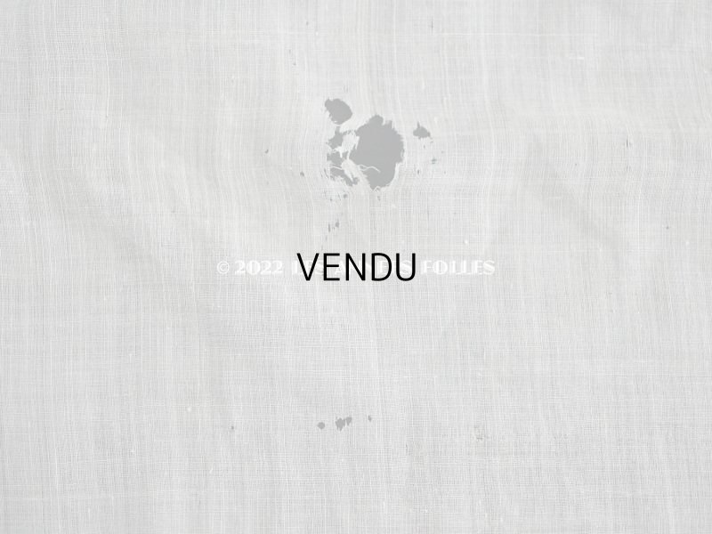 画像4: 19世紀 アンティーク  結婚式のハンカチ 王冠紋章＆モノグラム刺繍入り　手編みのヴァランシエンヌレース