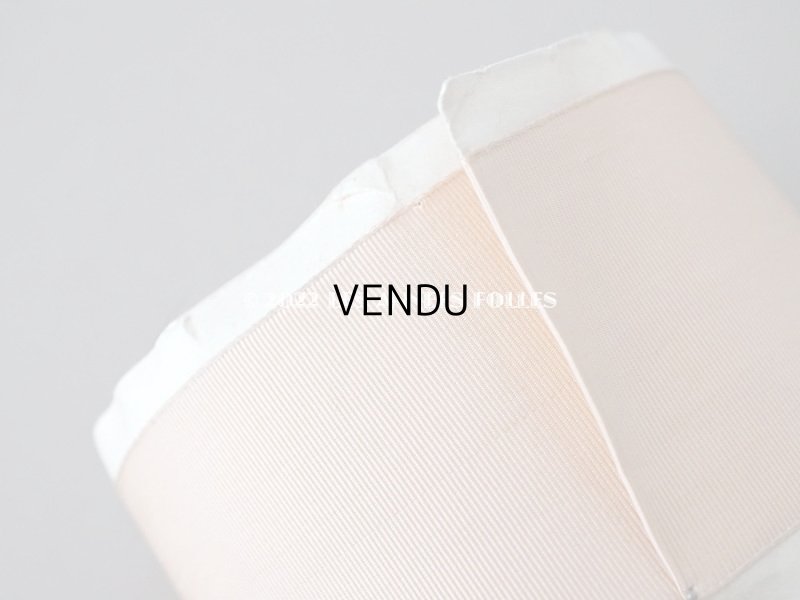 画像6: 未使用 1900年代 アンティーク 幅広 グログランリボン 淡いピンクオレンジ 10m 幅5.4cm COMPTOIR DE RUBANS COLORIS 406 - AUX GALERIES LAFAYETTE -