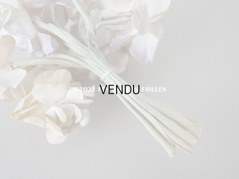 画像6: アンティーク 色褪せた布花 薄紫