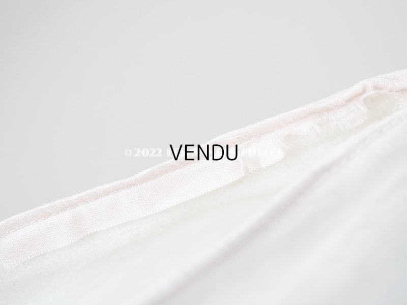 画像18: 1860~1870年代 ナポレオン3世時代 アンティーク 小さなシューズ パウダーピンクのシルクサテン