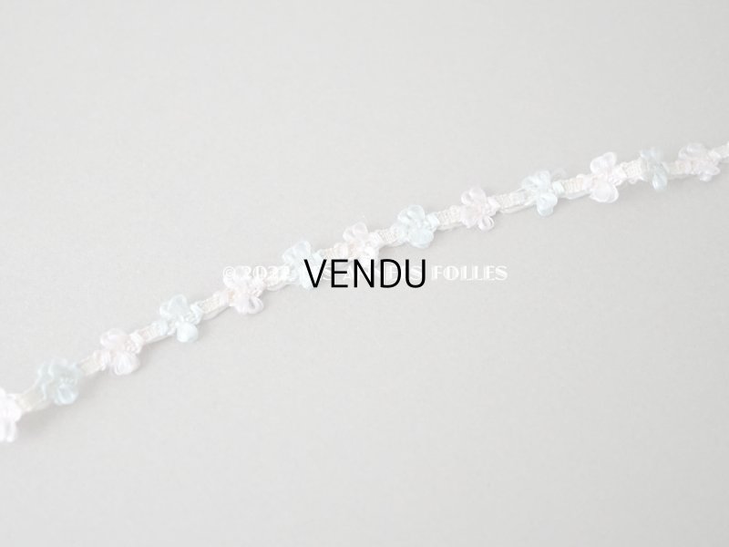 画像3: アンティーク パウダーピンク＆パウダーブルー　ロココトリム  幅9~10mm