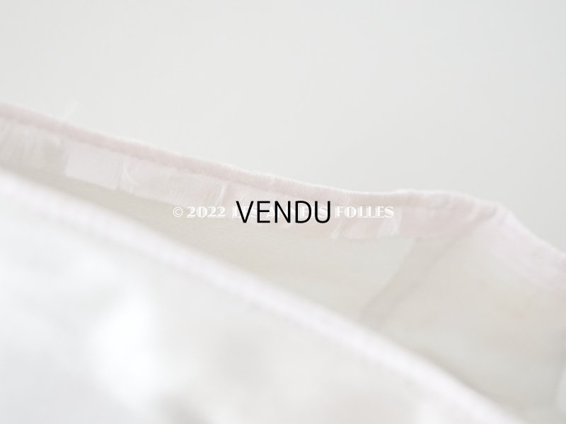 画像19: 1860~1870年代 ナポレオン3世時代 アンティーク 小さなシューズ パウダーピンクのシルクサテン