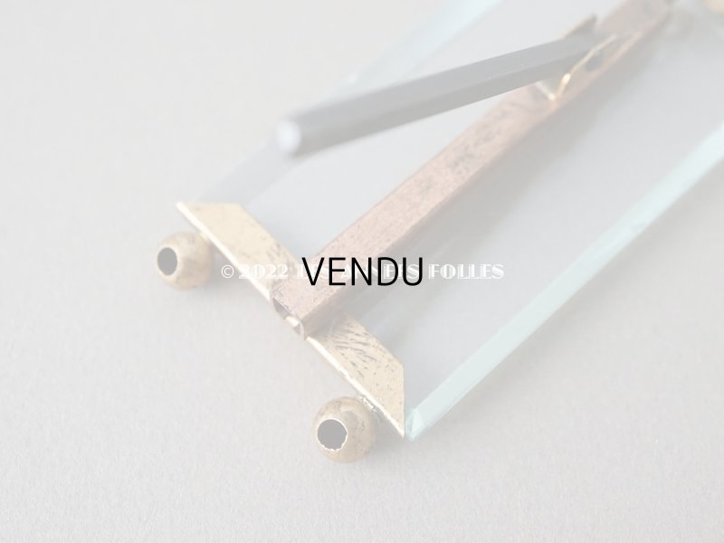 画像6: アンティーク ドール用 小さなフォトフレーム  リボンモチーフ付き