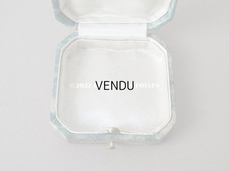 画像11: 1900年代 アンティーク ジュエリーボックス 金彩入り グリーンのマーブル