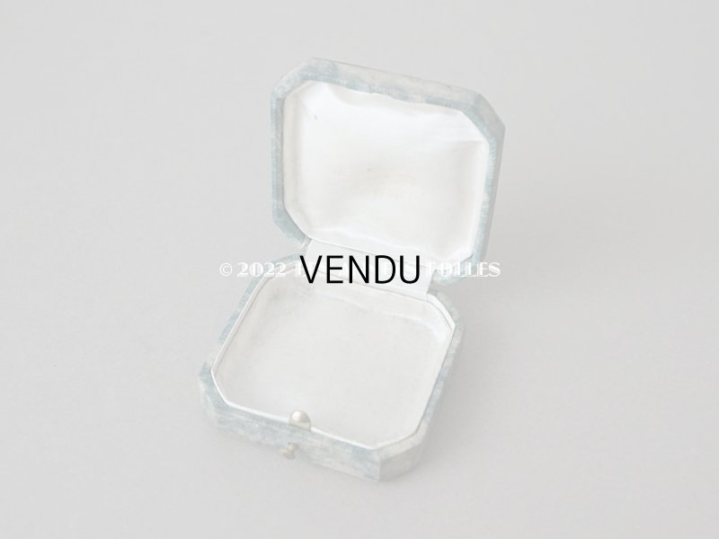 画像7: 1900年代 アンティーク ジュエリーボックス 金彩入り グリーンのマーブル