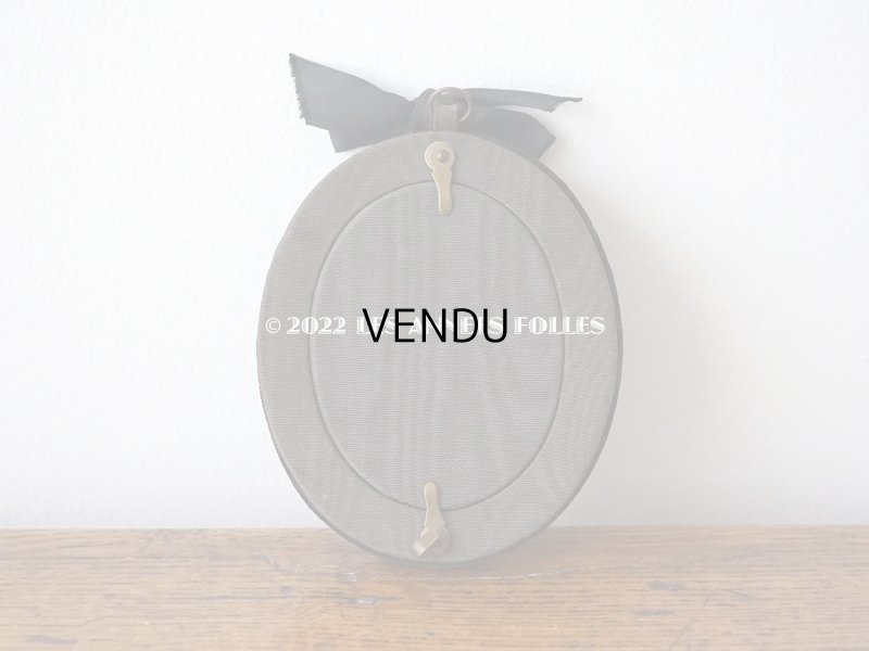 画像3: アンティーク リボンが結ばれた ベルベットのフォトフレーム  