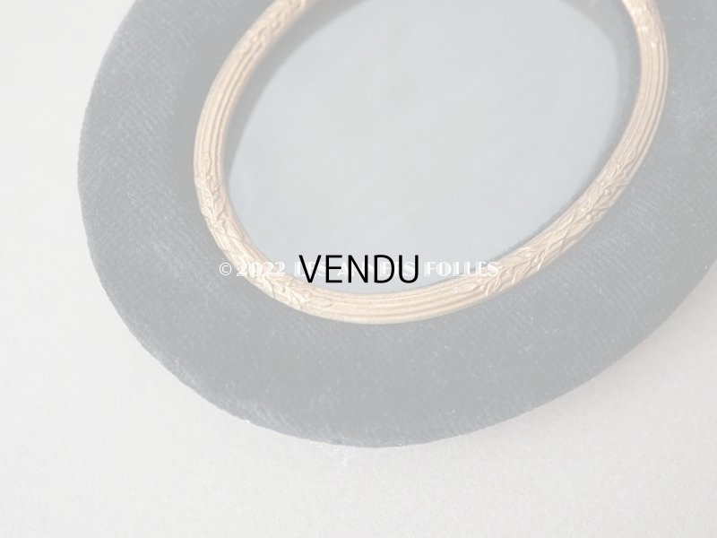 画像5: アンティーク リボンが結ばれた ベルベットのフォトフレーム  