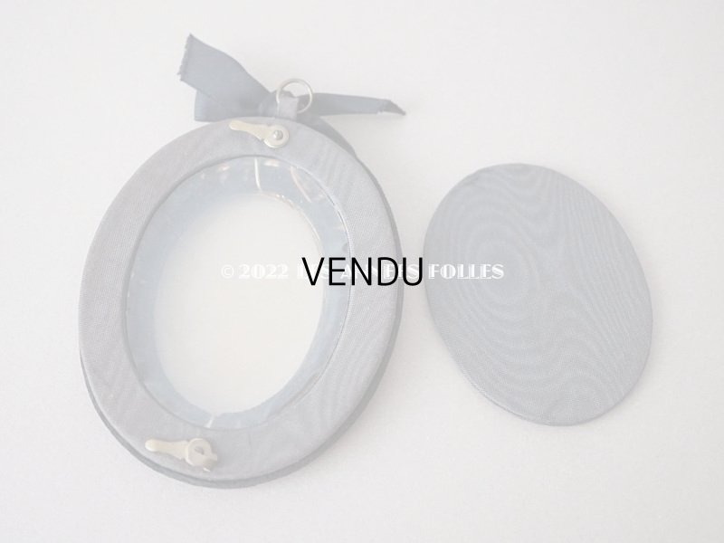 画像8: アンティーク リボンが結ばれた ベルベットのフォトフレーム  