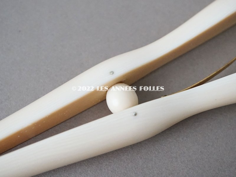 画像4: 19世紀末 アンティーク モノグラム入り グローブ用　パンス　