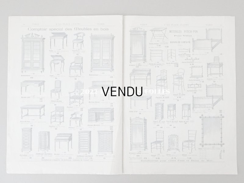 画像8: アンティーク 家具のカタログ DECORATION ET INSTAKKATION COMPLETE D'APPARTEMENTS - A LA PLACE CLICHY -