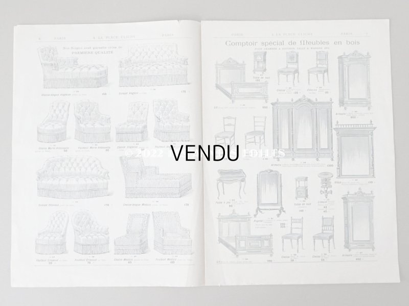 画像5: アンティーク 家具のカタログ DECORATION ET INSTAKKATION COMPLETE D'APPARTEMENTS - A LA PLACE CLICHY -