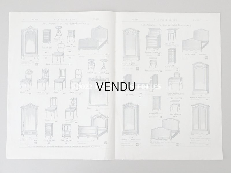 画像6: アンティーク 家具のカタログ DECORATION ET INSTAKKATION COMPLETE D'APPARTEMENTS - A LA PLACE CLICHY -