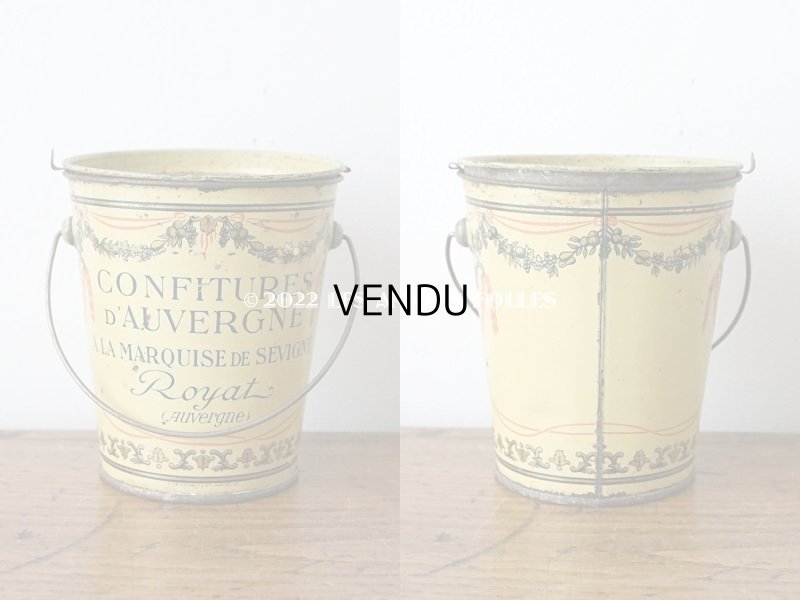 画像6: アンティーク リボン＆フルーツのガーランド 『マルキーズ・ ドゥ・セヴィニエ』のコンフィチュール缶 CONFITURES D'AUVERGNEA LA MARQUISE DESEVIGNE - MARQUISE DE SEVIGNE PARIS -