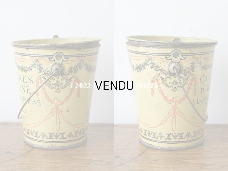 画像8: アンティーク リボン＆フルーツのガーランド 『マルキーズ・ ドゥ・セヴィニエ』のコンフィチュール缶 CONFITURES D'AUVERGNEA LA MARQUISE DESEVIGNE - MARQUISE DE SEVIGNE PARIS -